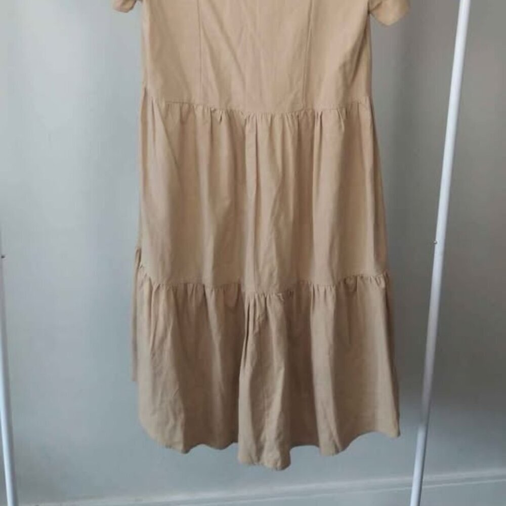 Molly Bracken V-Neck short sleeve Coton blend dress SIze XS - Picture 7 of 7